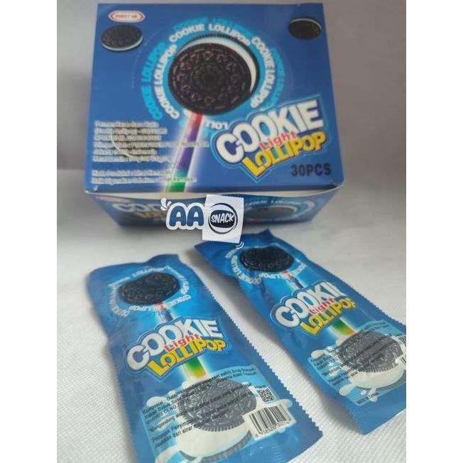

PERMEN COOKIE LOLLIPOP BOX ISI 30 X 10 GR