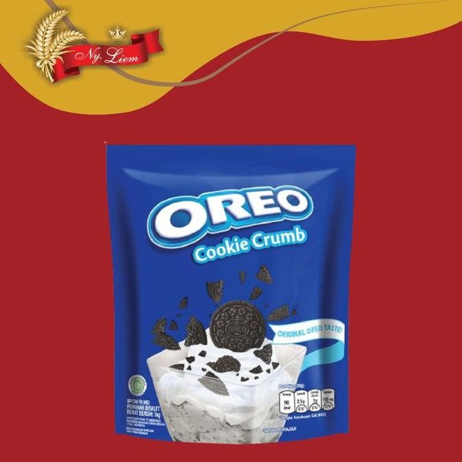 

OREO Cookie Crumb / Bubuk Biskuit Oreo 1 kg