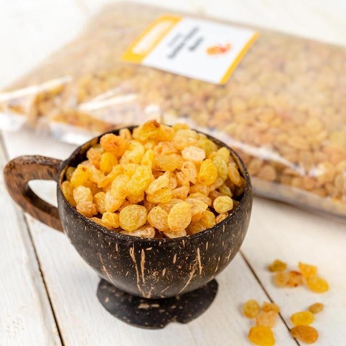 

Golden Raisin Manis 1 Kg / Kismis golden emas