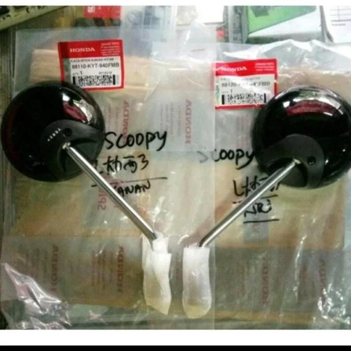 Promo spion ori AHM motor honda matic scoopy autofokus kaca cembung Accessor COD
