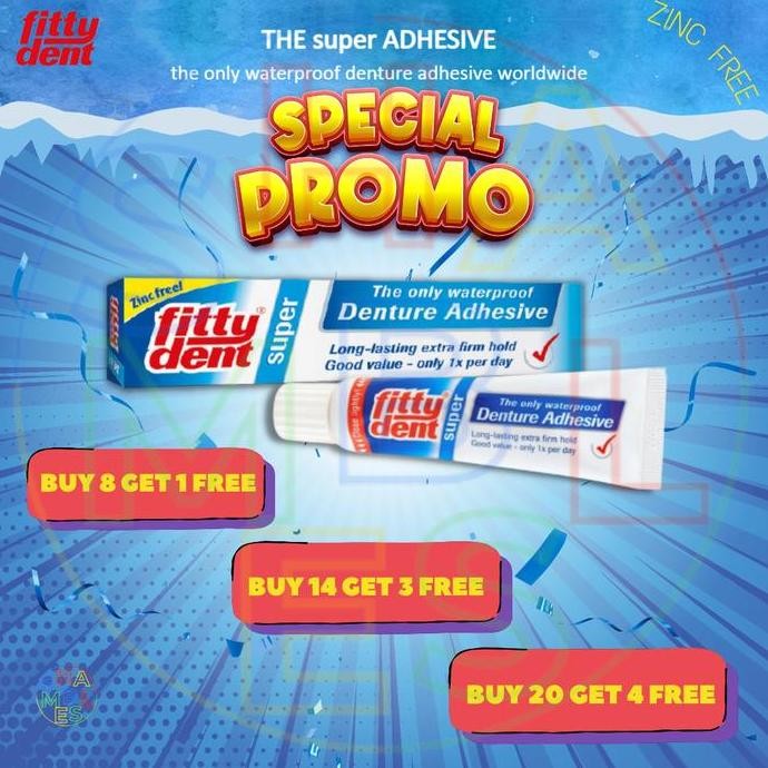 Fittydent big lem gigi palsui