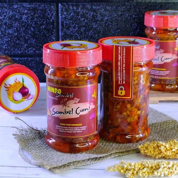 

[ COD ] sambal cumi mindo nyok pedas gurih Asin