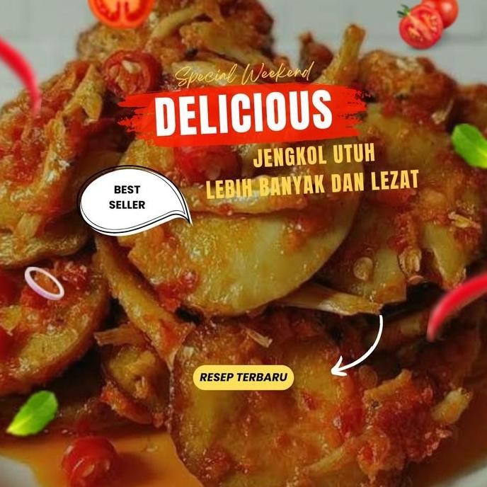

(Kemasan baru) SAMBAL TERI JENGKOL | KEMASAN STOPLES UNTUK SAMBAL TERI JENGKOL