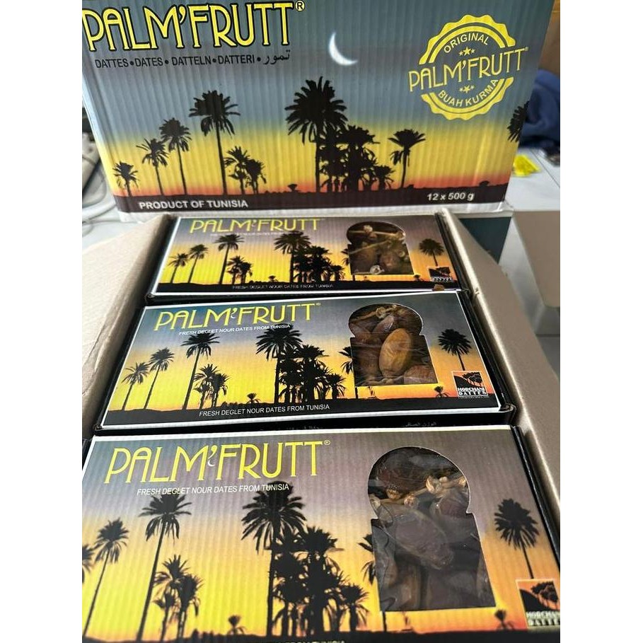 

1 Dus Kurma Tangkai Palmfrutt Tunisia 12 box 500 Gram