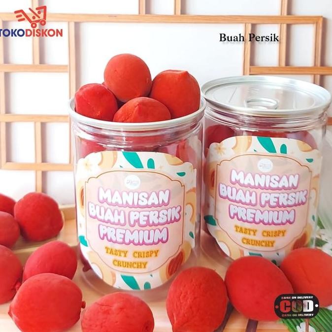 

Can Manisan Buah Persik Merah Impor Red Crunchy Peach Kualitas Premium