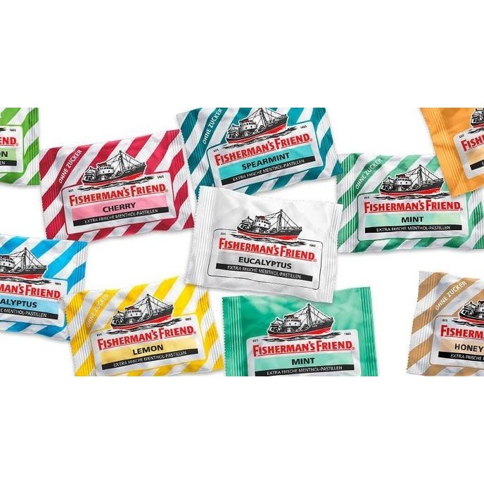 

Fisherman's Friend Lozenges - Permen Tenggorokan Fishermans Friends