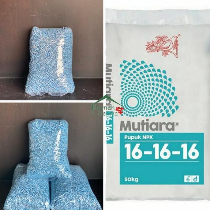

Terlaris Pupuk Npk Mutiara 16-16-16 500 Gram
