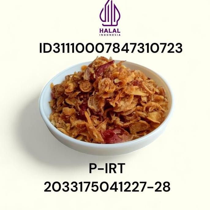 

bawang goreng brebes 1 kg