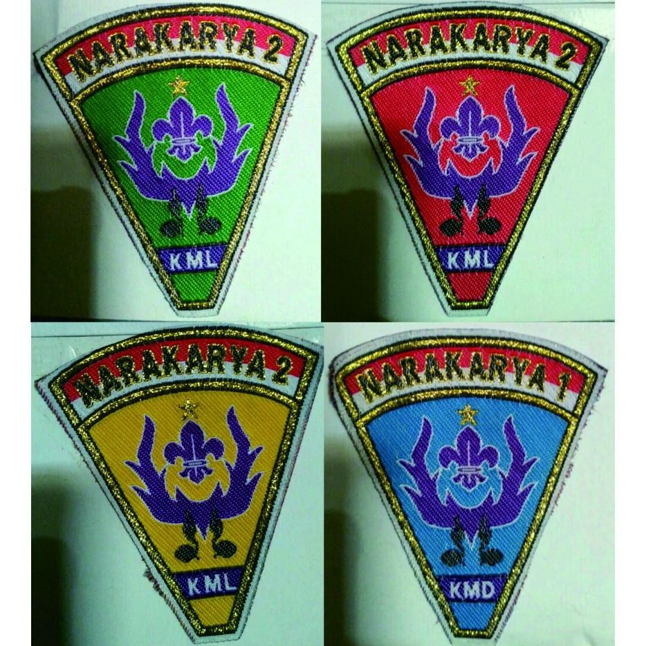 Berkualitas Badge Bet Patch Kml Patch Kmd Patch Narakarya Woven Prermium