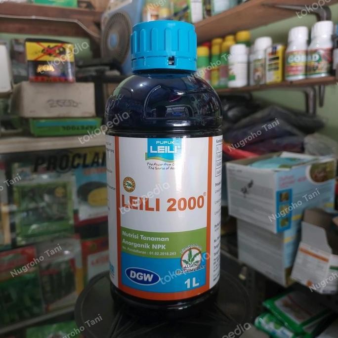 

Terlaris Leili 2000 1 Liter Nutrisi Pelindung Tanaman Anorganik Npk