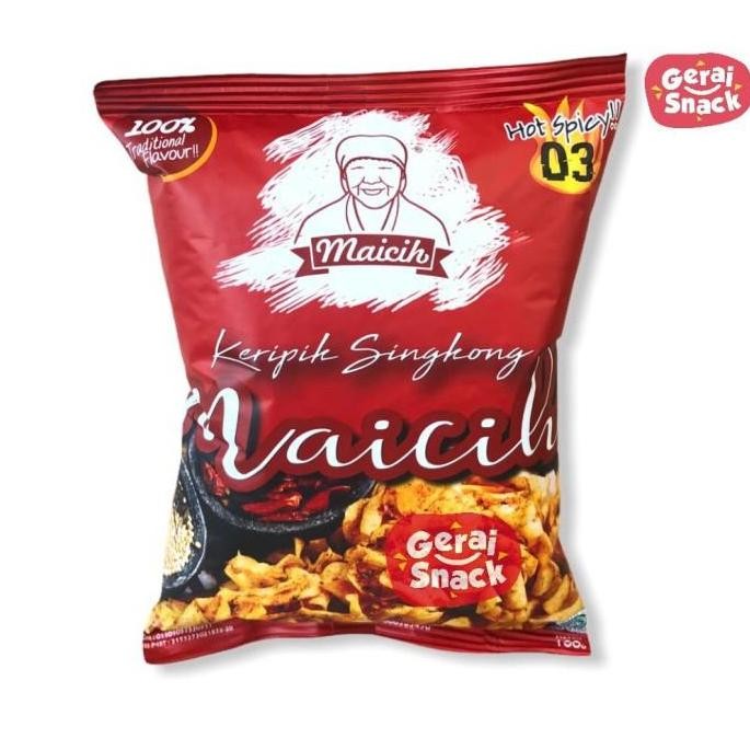 

Keripik Maicih Bob Logo Hadap Depan Asli Bandung (100g)