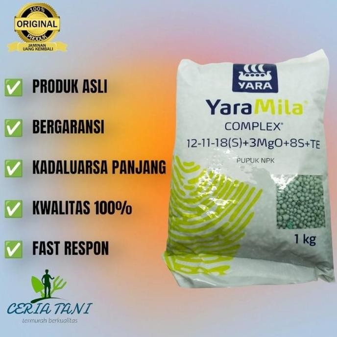 

Terlaris Pupuk Npk Yaramila Complex 1Kg