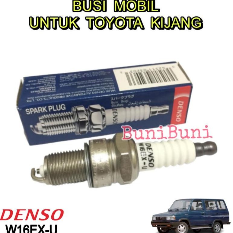 Promo Busi Mobil Toyota Kijang Lama / Super 5K / Grand / Kapsul 7K Non Efi Original Denso W16Ex-U Be