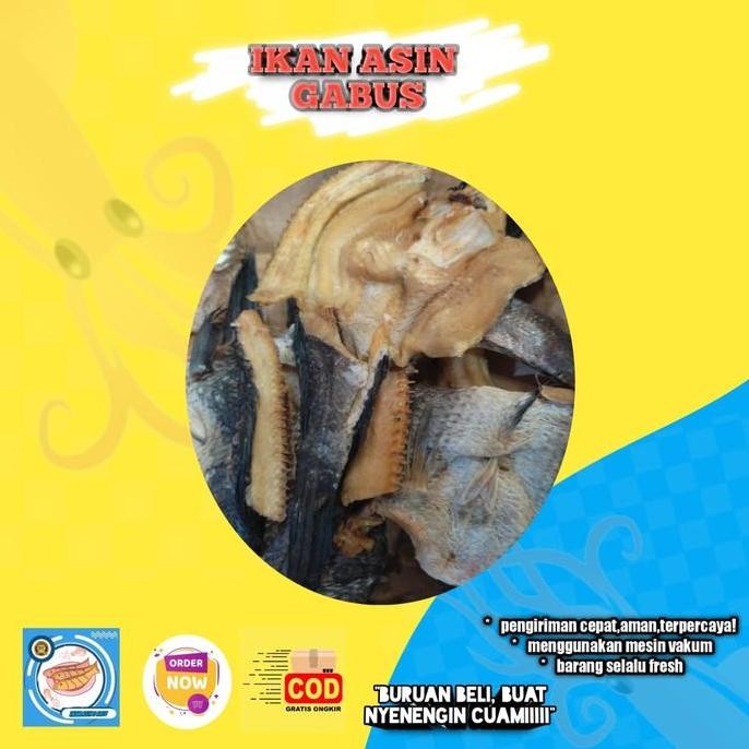 

[COD] IKAN ASIN GABUS SUPER