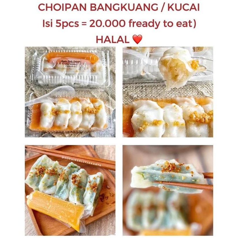 

Choipan Bangkuang / Kucai 5pcs 20rb