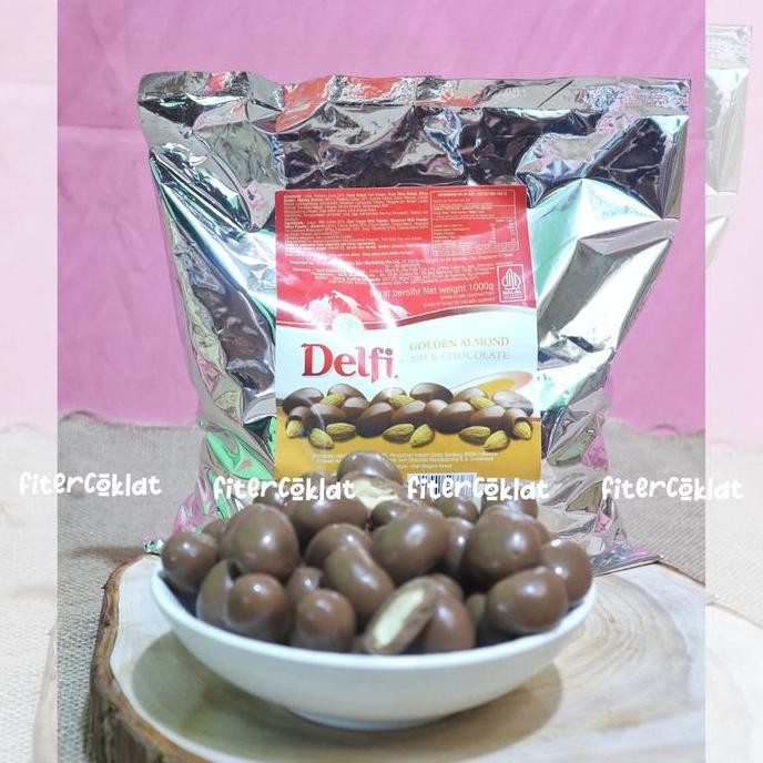 

COKELAT DELFI ALMOND DAN CASHEW 1KG / COKLAT DELFI SEASONAL/COKLAT LEBARAN chocolate makanan