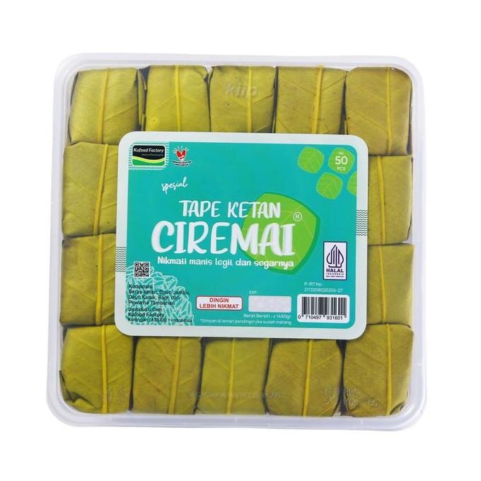 

Ciremai Tape Ketan Hijau Daun Jambu - 50 Bungkus