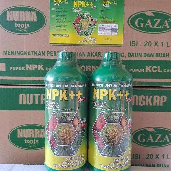 

Terlaris Pupuk Cair Npk Plus Zpt Untuk Semua Jenis Tanaman 1L - Penyubur Akar Daun Bunga Dan Buah