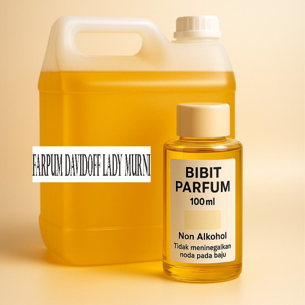 TAHAN LAMA PARFUM DAVIDOFF LADY Netto 100ml Parfum Bibit / Fragrance Oil / Parfum Murah Grosir