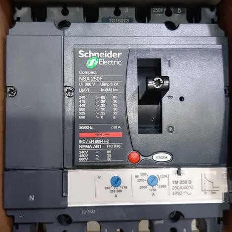 Mccb Nsx 250F 250A 4P Schneider