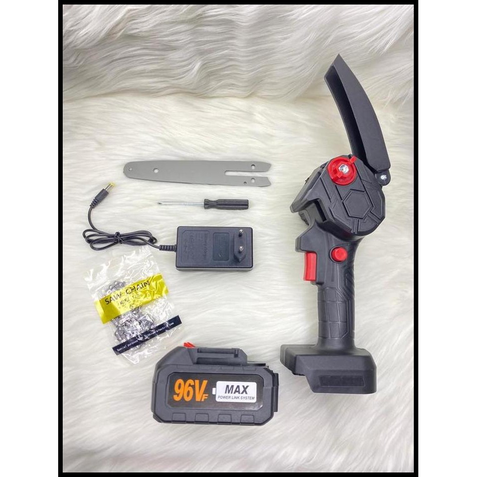 Gergaji Listrik Mini Diameter 6 Inci dan 4 Inci Gergaji Portable Tanpa Kabel Gergaji Listrik Genggam