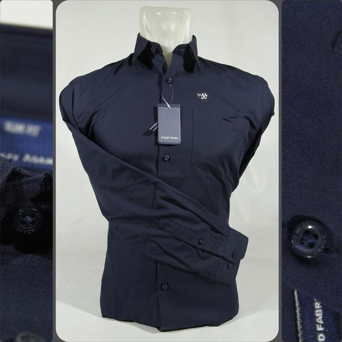 Kemeja Pria Stanley Adams 02 Slimfit Lengan Panjang