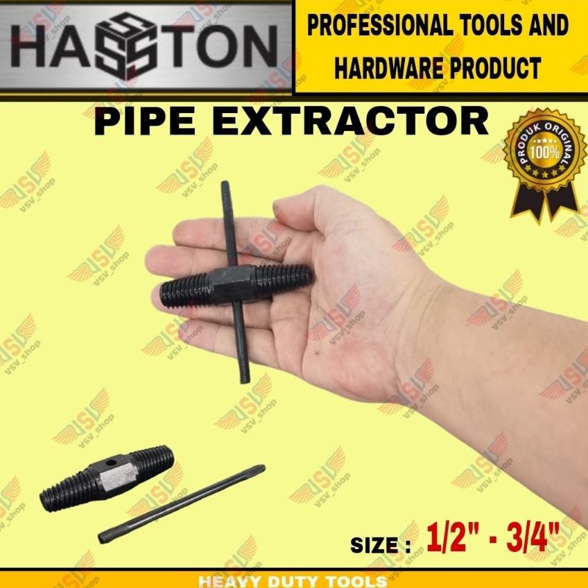 IK Hasston Alat Pembuka Drat Patah Tap Kran Air Patah Dalam Pipe Extractor