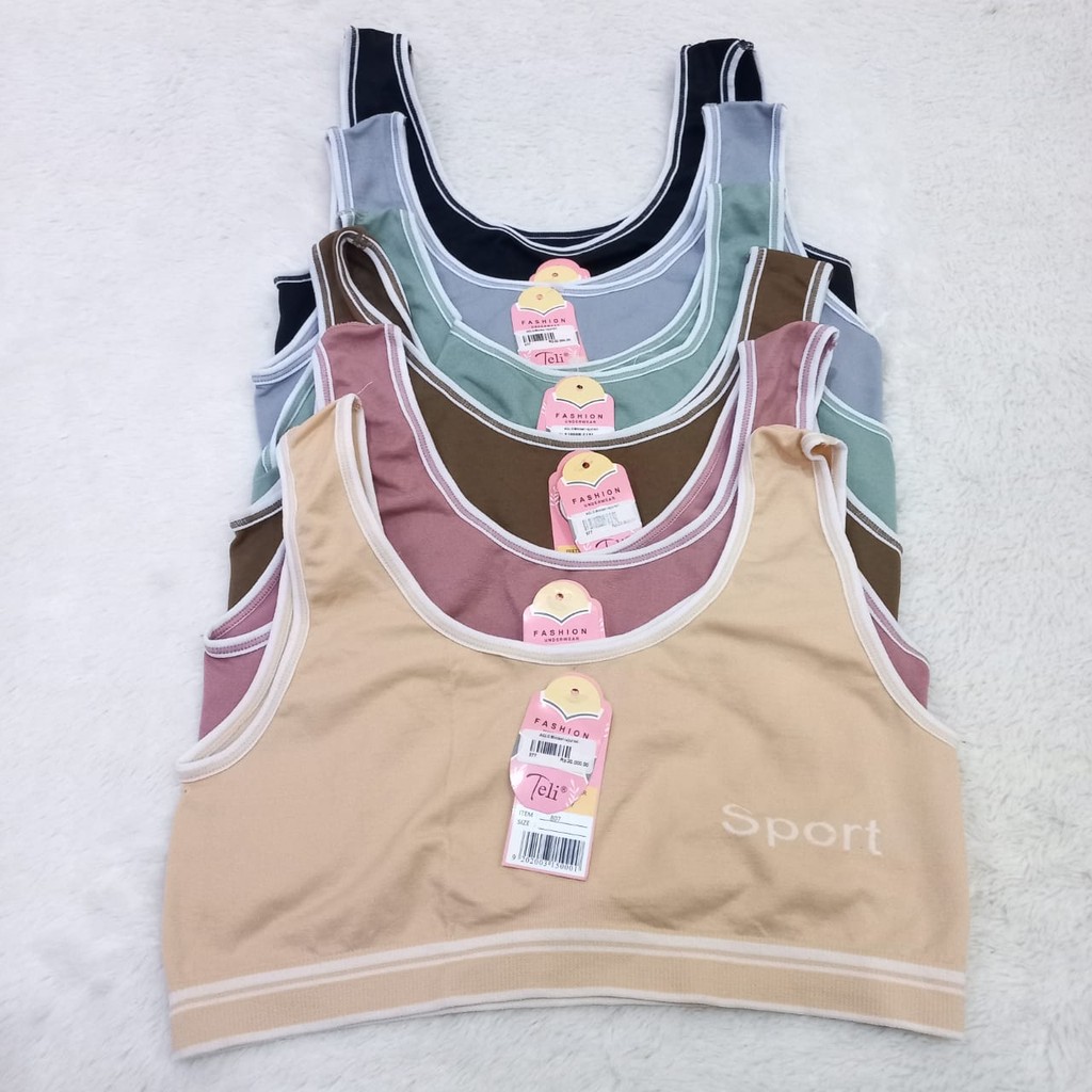 MIniset Remaja Miniset Dewasa Sport Bra Tanpa Busa Miniset Xinshini MIniset Teli