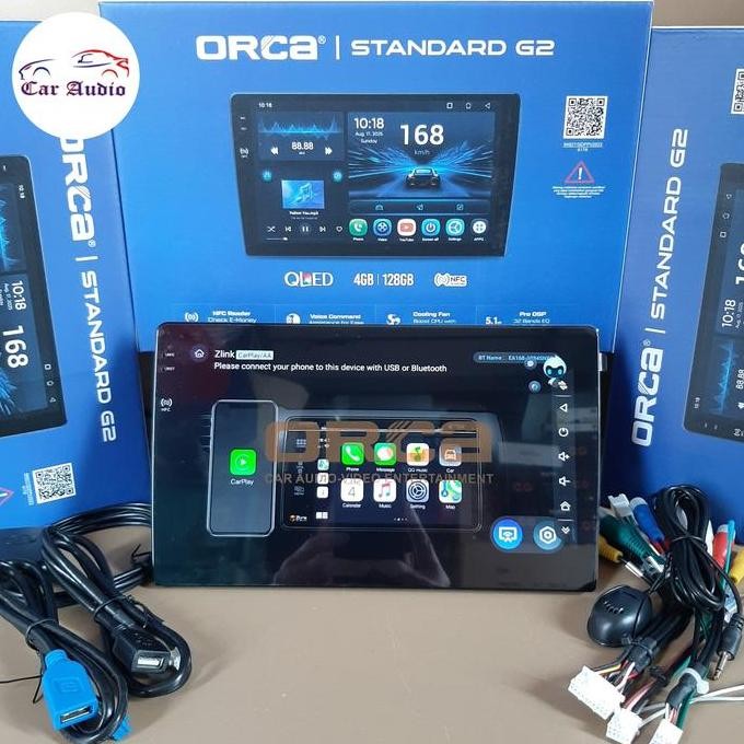 Head Unit Android Orca 9 Inch / 10 Inch Orca Ram 4 Gb / 128 Gb Terlaris