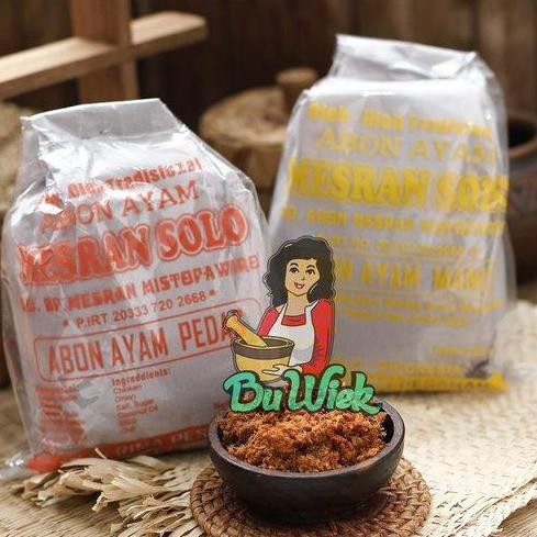 

Abon Ayam Pedas 250 gram Spesial Bu Wiek