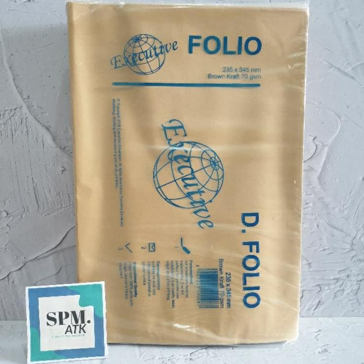 

100 Pc Amplop Colat Folio Eecutive Huu Ntameday