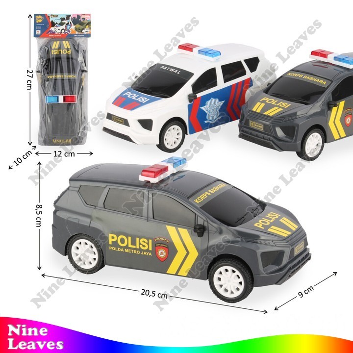 Mainan Anak Mobil Xpander Polisi Friction Vehicle Toys Mainan Kendaraan