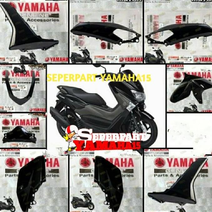 COVER BODY BODY HALUS NMAX OLD HITAM GLOSSY VARIAN YGP