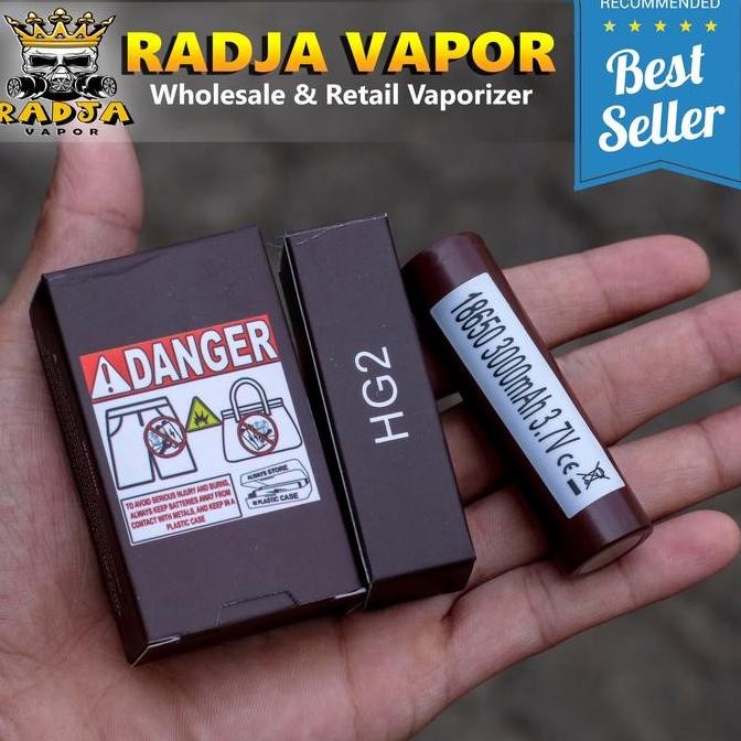 LG HG2 18650 3000MAH 35A BATERAI VAPOR