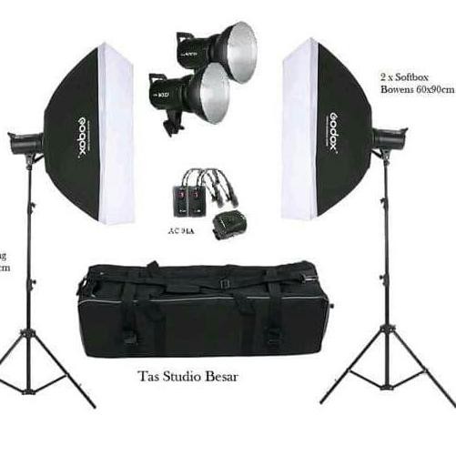 Lampu Godox Sk300Ii/Godox Sk 300Ii/Paket Godox Sk300Ii New Stok