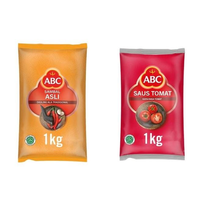 

PROMO SAMBAL / TOMAT ABC 1KG KEMASAN REFILL BANTAL