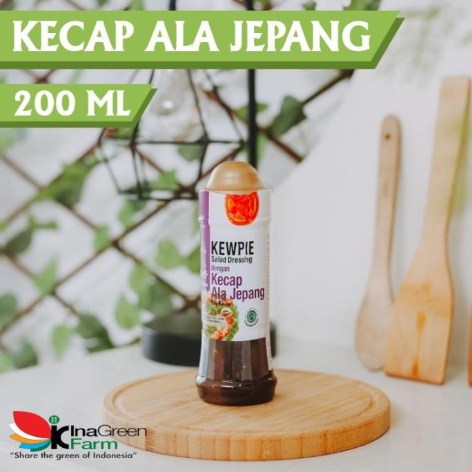 

salad dressing dengan kecap ala jepang kewpie 200 ml bandung terlaris