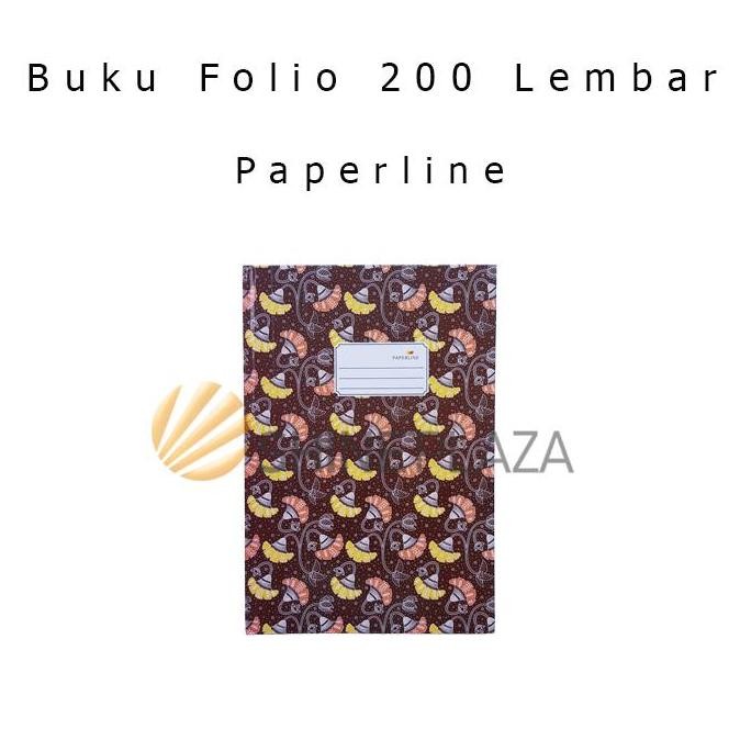 

produk baru!! buku tulis folio paperline 200 lembar - hardcover hard cover writing book f4