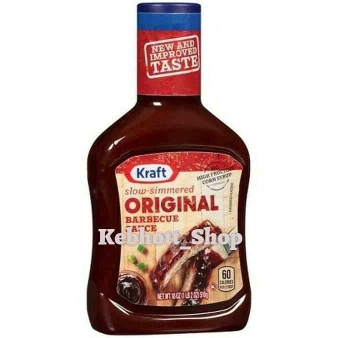 

Kraft Original Bbq Barbeque Sauce 510 Gr Stok Terbatas
