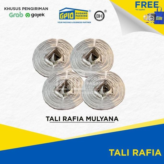 

(/) Tali Rafia Putih 20 Kg (4 Rol) Harga Khusus