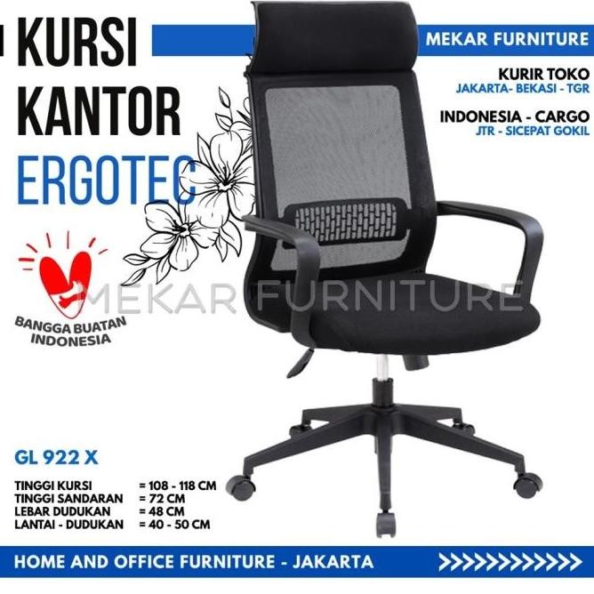 Kursi Kantor Ergotec - 922