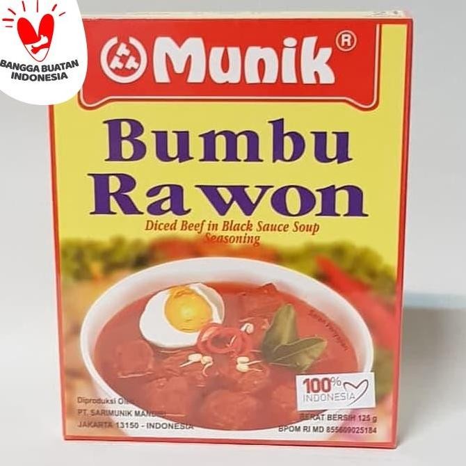 

munik bumbu rawon 125 gr terlaris