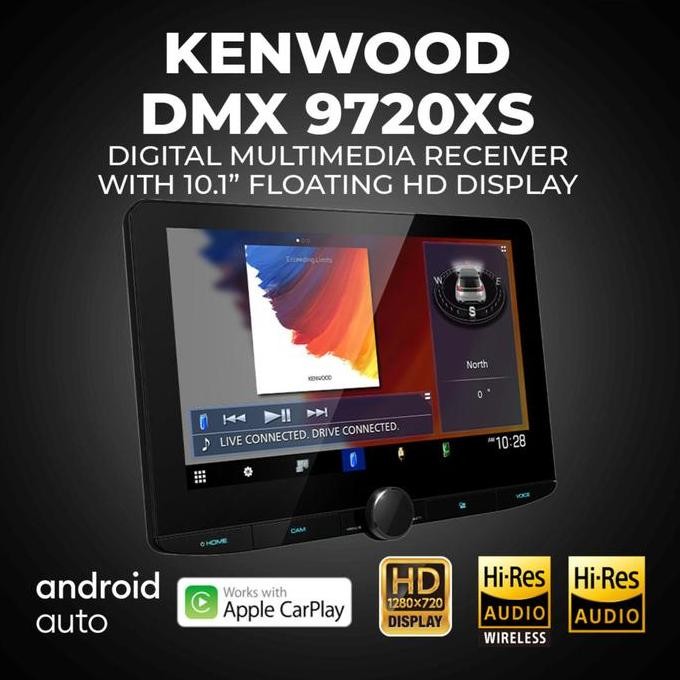 Headunit Kenwood Dmx 9720Xs 10" High Res Promo