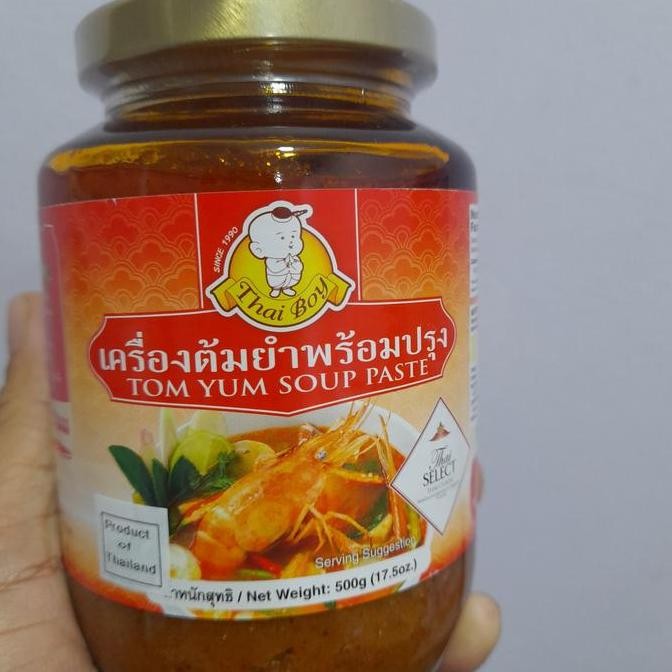 

tom yum thai boy 500gr/ saus tom yum terlaris