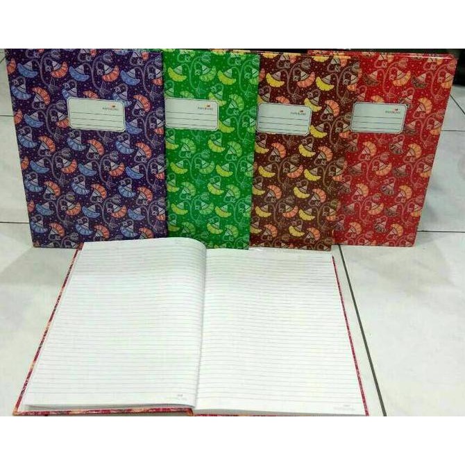 

produk baru!! buku folio 100 lembar hard cover paperline
