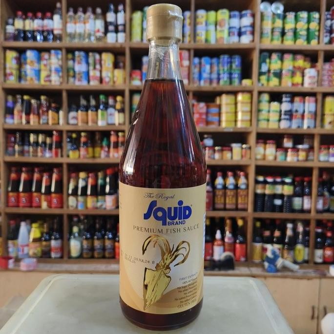 

squid brand premium fish sauce/ kecap ikan 725ml terlaris