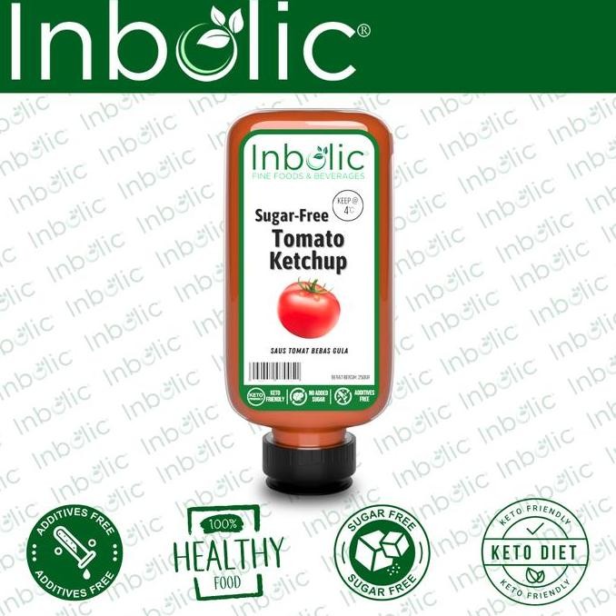 

Tersedia Inbolic Sugar Free Ketchup | Saos Tomat Bebas Gula | Saos Tomat Keto