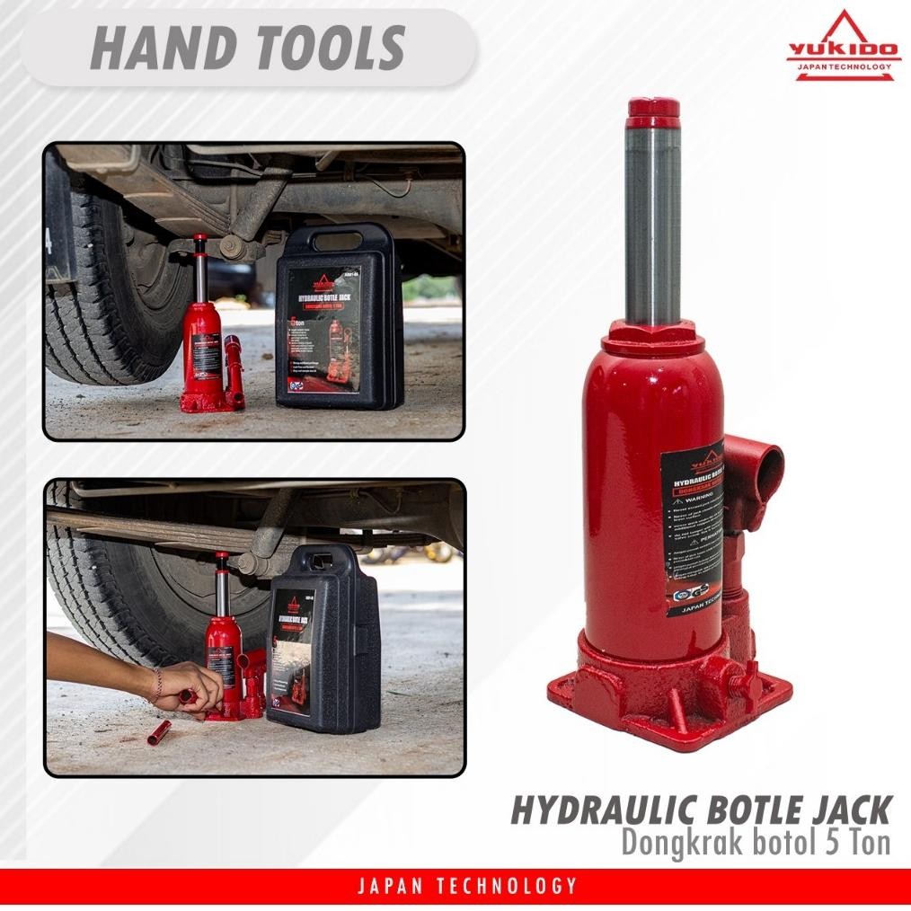 Ready Dongkrak Ples Koper  Dongkrak Botol 5 Ton, 3 Ton & 2 Ton Mobil Universal Kuat Murah Suv Sedan 