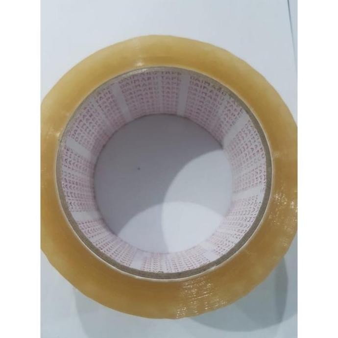 

ready PROMO GILA 100 DUS LAKBAN DAIMARU BENING 90 YARD 2 INCH .1 DUS @72ROLL