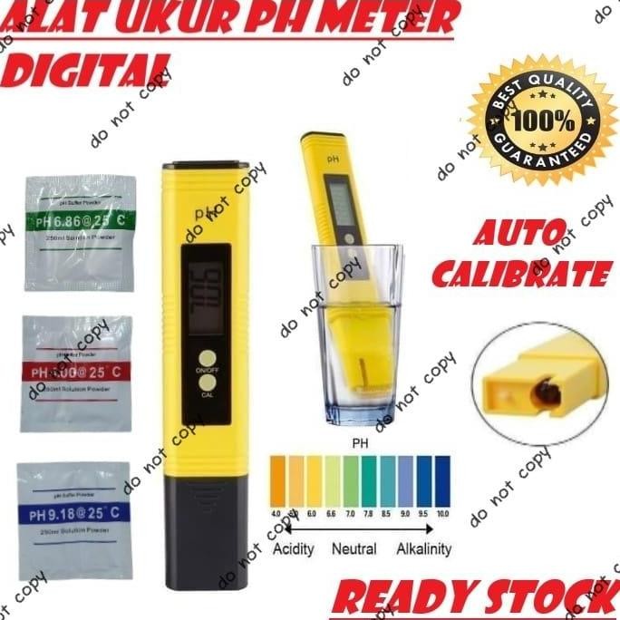 Ph Meter Alat Ukur Air Hidroponik Ph Meter Digital Ph Air Digital Ph murah